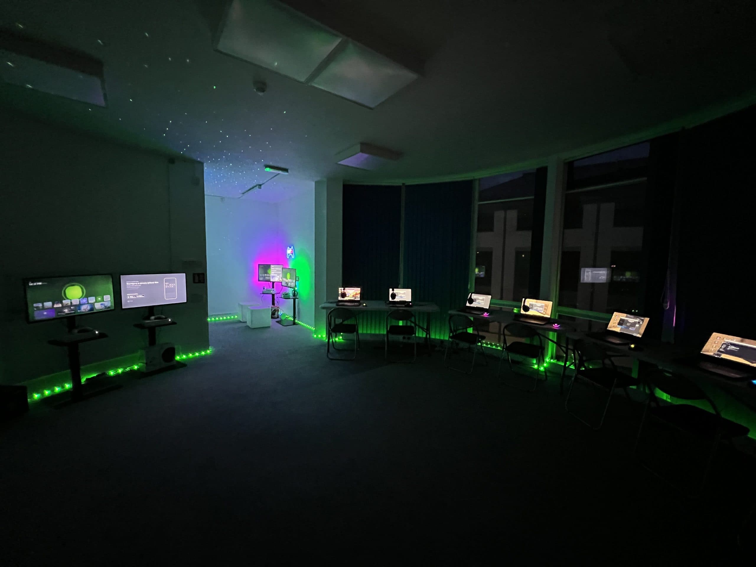 VR setup at Truro