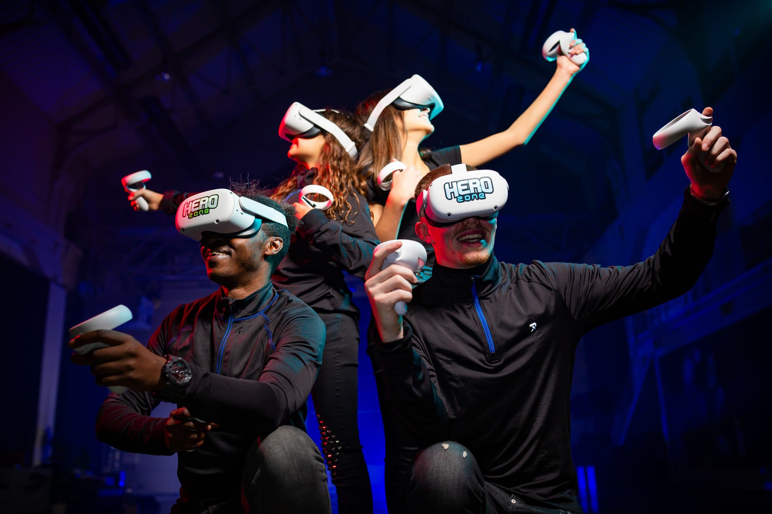 HeroZone VR experience