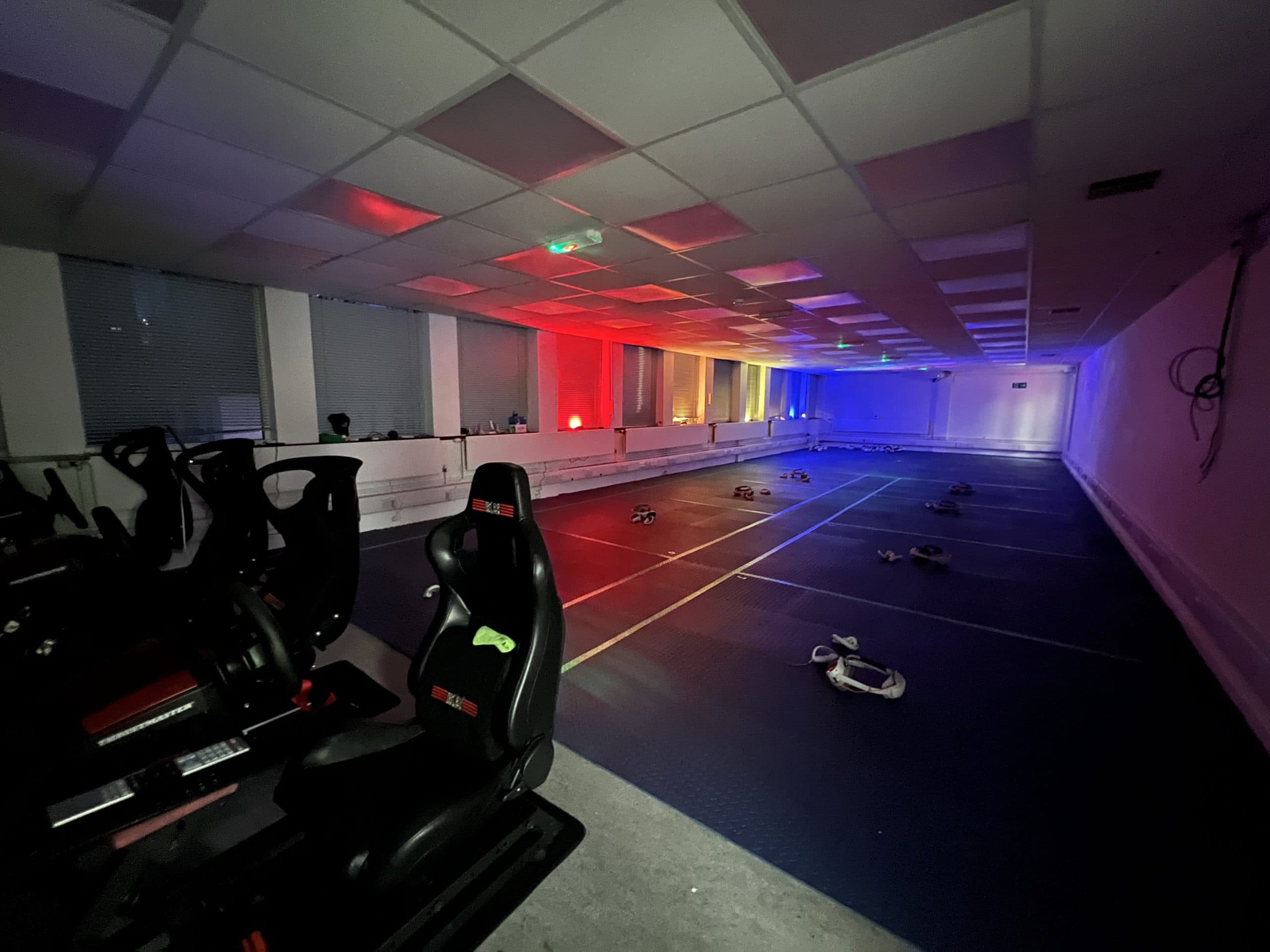 Gaming area at Truro