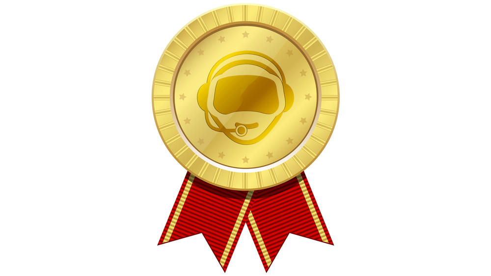 Gold Party Medal